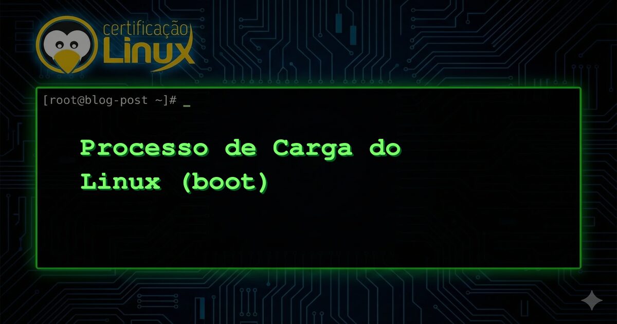 Processo de Carga do Linux (boot)